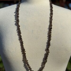 Vintage Smoky Quartz Necklace
